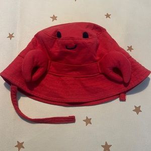 Baby Gap Red Crab Sunhat
